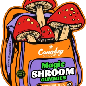 canabzy magic shroom gummies 15ct tangerine skies