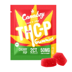 canabzy thc p pure gummies 50mg cherry pop