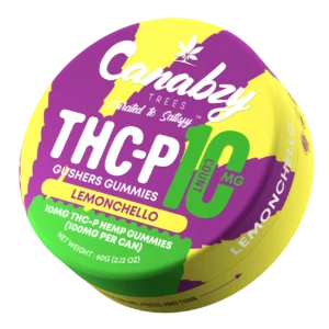 canabzy thc p gushers gummies 10ct lemonchello