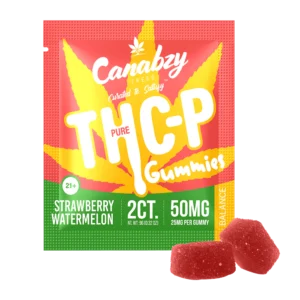 canabzy thc p pure gummies 50mg strawberry watermelon